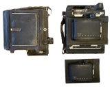 Vintage Graflex Speed Graphic Camera and Parts