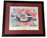 Framed and Matted Signed Limited Edition UGA