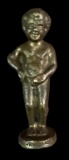 Vintage Brass Souvenir Figurine From