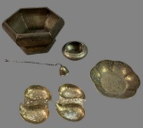Assorted Indian Brass Items