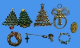 Assorted Christmas Fashion Pins