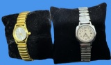 (2) Vintage Women’s Stretch Band Watches,