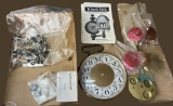 Assorted Clock Making Supplies