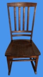 Antique Wooden Child’s Rocking Chair by Forsyth