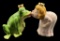 Kissing Princess and Frog Salt and Pepper S