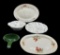 Assorted China:  Crown Potteries Co. Round Covered
