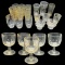 (5) Vintage Goblets, Set of (6) Tumblers, Assorted