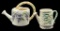 (2) Vintage Ceramic Watering Cans