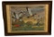 Framed Duck Picture—22 1/2” X 26 1/2” High