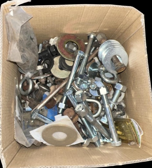 Assorted Bolts, Nuts & Washers - 3” - 1”