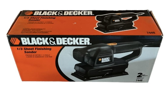 Black & Decker Finishing Sander - NIB