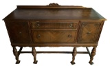Depression Era Buffet - 2 Drawers Flanked by 2