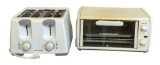 Magic Chef Counter Top Toaster Oven and Black &