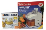 Betty Crocker Power Juicer Juice Extractor and 2