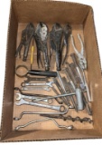 Assorted Vice Grips, Pliers, Wrenches