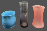 Assorted Vases—Tallest is 10” Tall