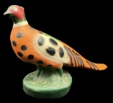 Clay Pheasant Figure—12” Long, 10” High