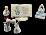 Assorted Christian Figurines—Angels damaged