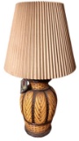Ceramic Table Lamp - 27” H to Top of Finial