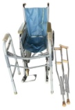 Wheelchair, Crutches and Walker
