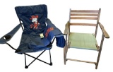 Ole Miss Folding Chair With Carrying Bag and