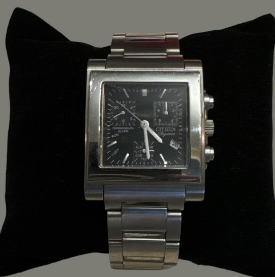 Men's Citizen Elegance Stainless Steel Watch