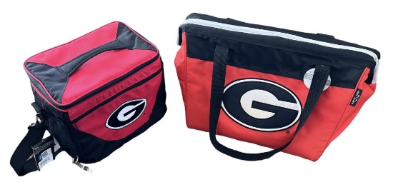 (2) Insulated UGA Cooler Bags With Tags