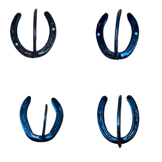 (4) Horseshoe Hooks