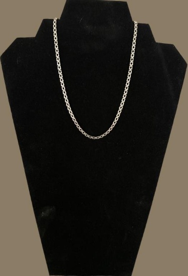 Sterling Silver Chain--Marked on Catch--8 Grams