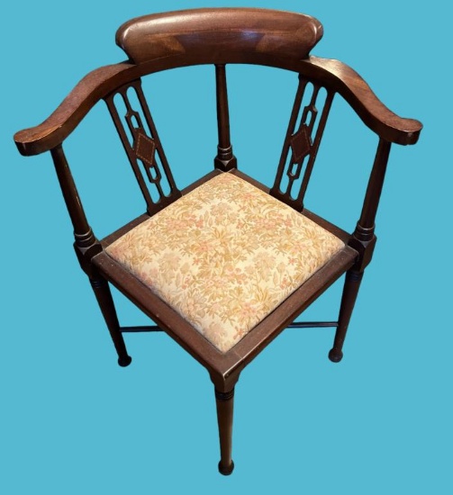 Early 20th Century Brandt Corner Chair