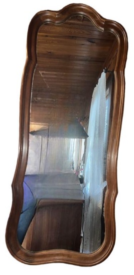 Wooden Mirror—18.5” x 46”
