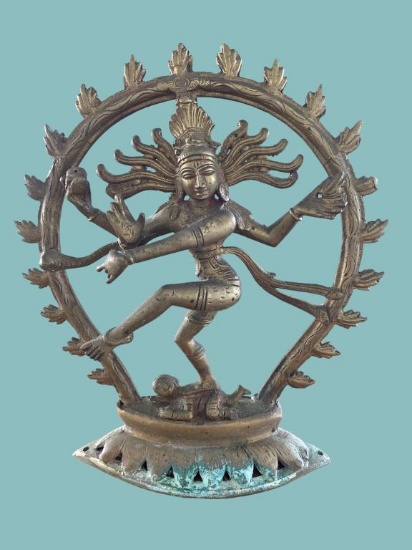 Antique Brass Shiva Murti/Nataraja