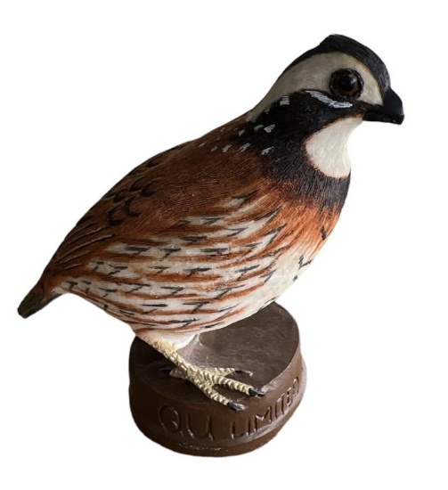 Jude Brunet Signed QU Limited Edition Quail