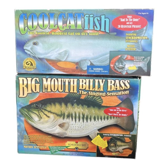 Big Mouth Billy Bass & Cool Catfish with Original