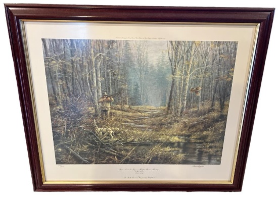 Framed and Matted “Bare November Days - Ruffed