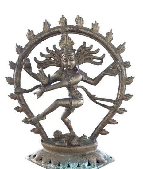 Antique Brass Shiva Murti/Nataraja