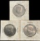 (3) 1976 Kennedy Bicentennial Half Dollars—No