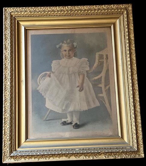 Framed Art, Possibly an Antique Photograph—23" x