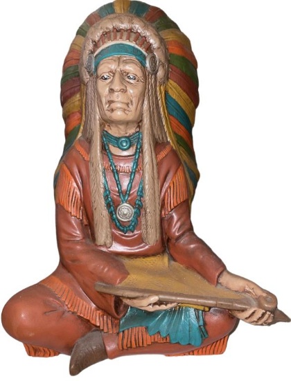 1974 Byron Molds Native American Figurine, Some