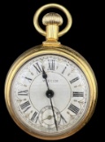 Vintage Westclox Pocket Watch With Train