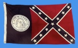 Pre 2001 Georgia Flag—50” X 30”