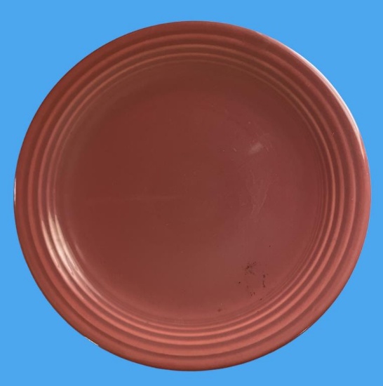 Vintage Fiesta Chop Plate (Pink)