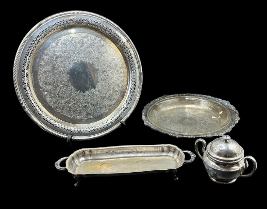 Assorted Silverplate Items