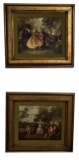 (2) Vintage Framed Prints - 