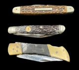 Assorted Damaged Pocket Knives