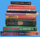 Assorted Books—Collecting, Gardening, Cleaning,