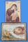 (2) Religious Tapestry Wall Hangings—Virgin Mary