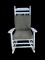 Painted Rocking Chair With Cushions