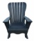 Large Wooden Outdoor Rocking Chair--Very Heavy