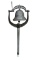 Cast Iron Dinner Bell--13 1/4